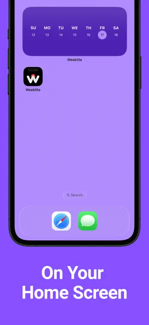 Weeklite screenshot 4