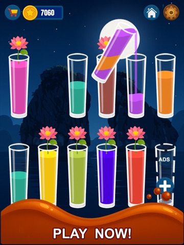 Water Color Sort: Liquid Logic iPad screenshot
