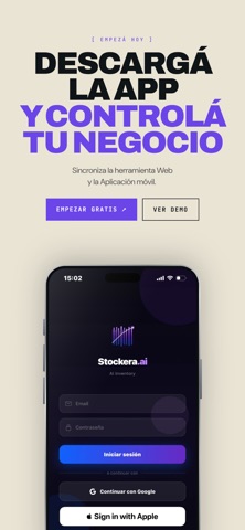 Stockera: Barcode Inventory iPhone screenshot
