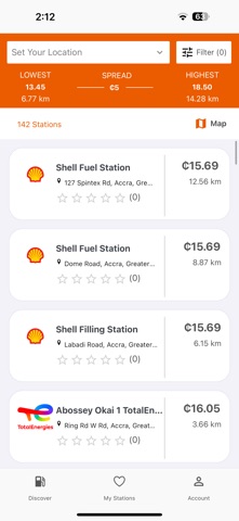 PetrolCompass: Fuel Finder Screenshot 2 of 7