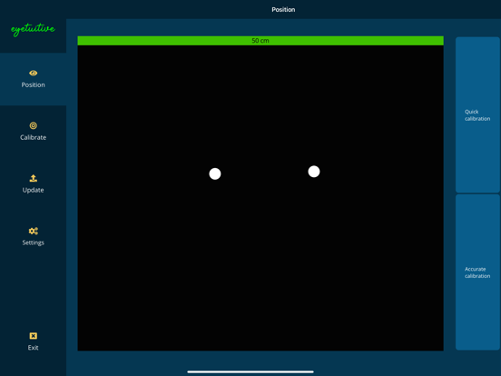 eyetuitive app screenshot