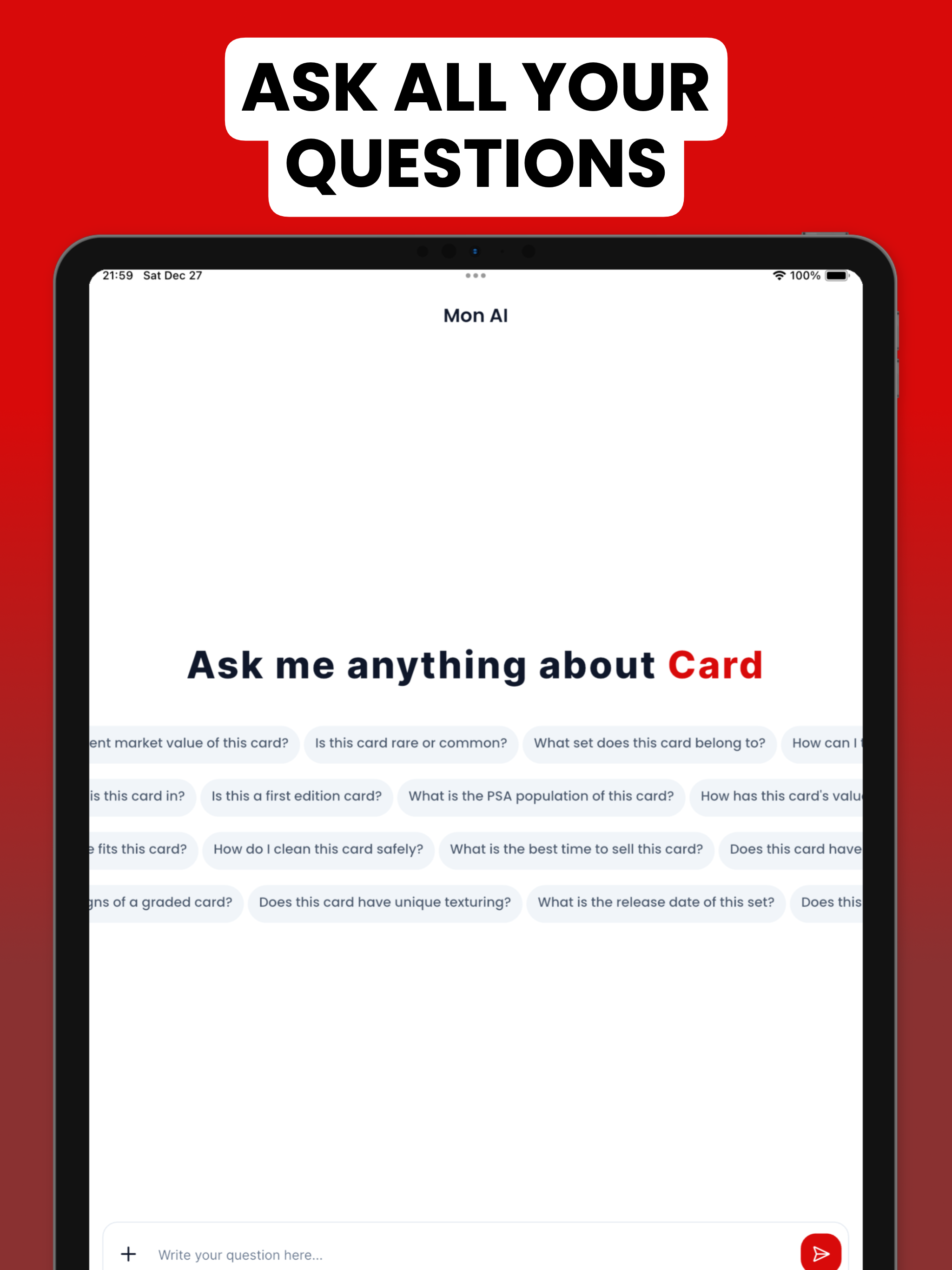 TCG Card Value Scanner - Monid