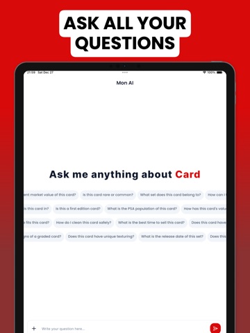 TCG Card Value Scanner - Monid iPad screenshot