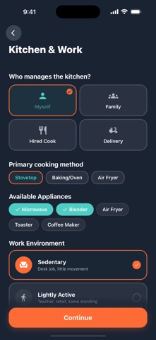 Nosh AI: Meal Planner iPhone screenshot