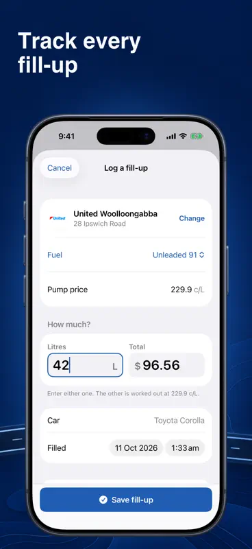 FuelRadar: Fuel Prices & Map screenshot 9 of 10
