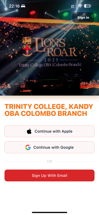 Trinity OBA Colombo Branch Screenshot 2 of 8