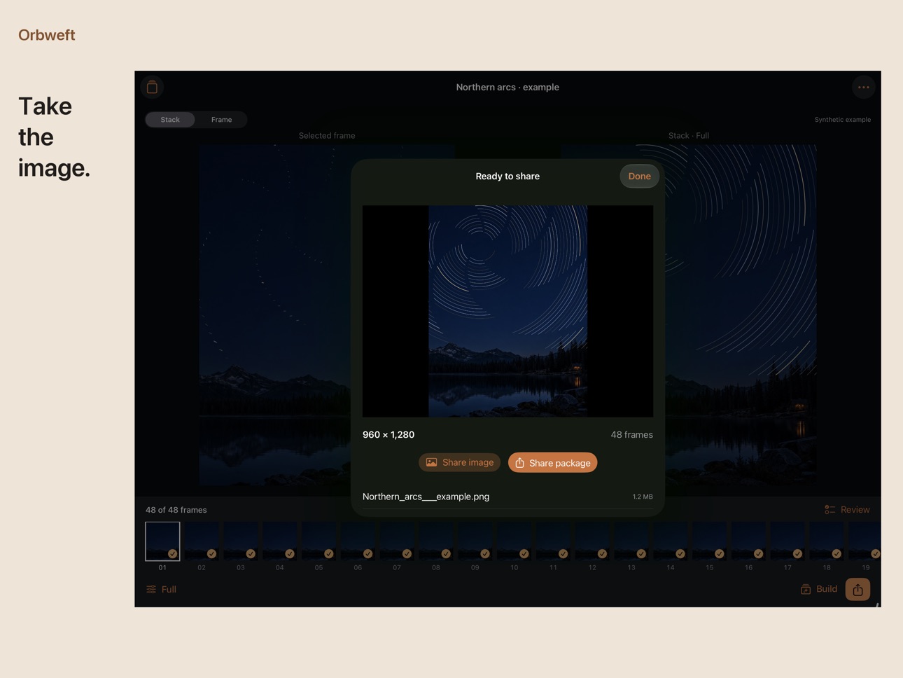Screenshot 7 of Orbweft Star Trails