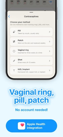 Lua: Period & Birth Control Screenshot 2 of 8