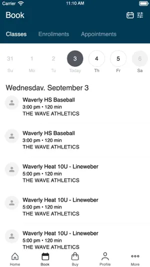 The Wave Athletics screenshot 2