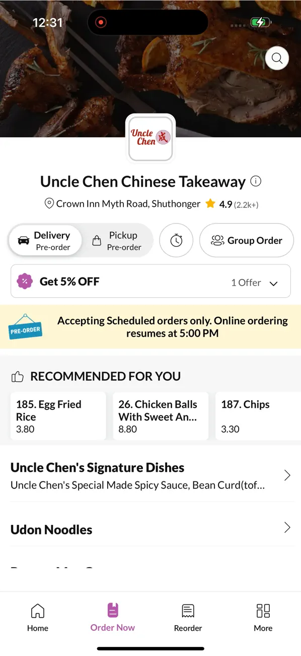 Screenshot #2 pour Uncle Chen Chinese Takeaway