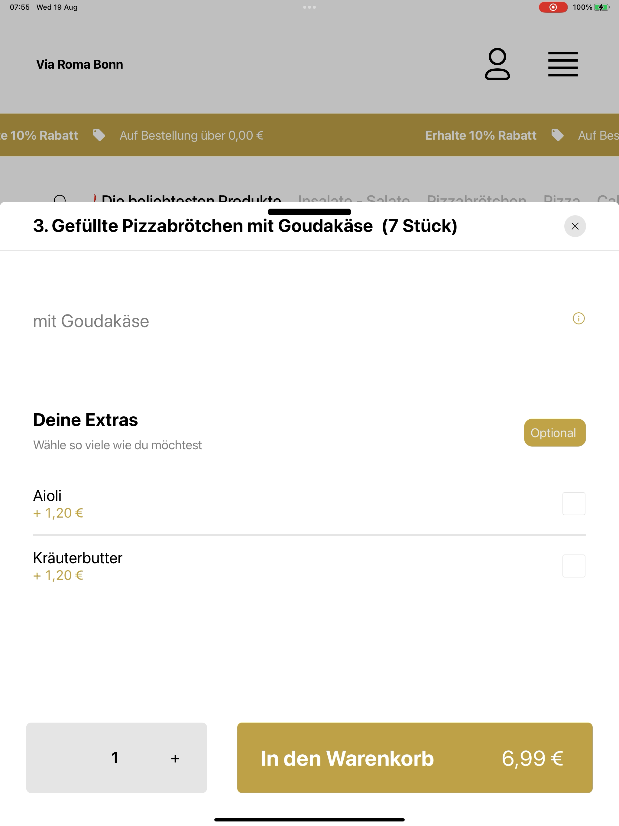 Via Roma Bonn Restaurant screenshot 9