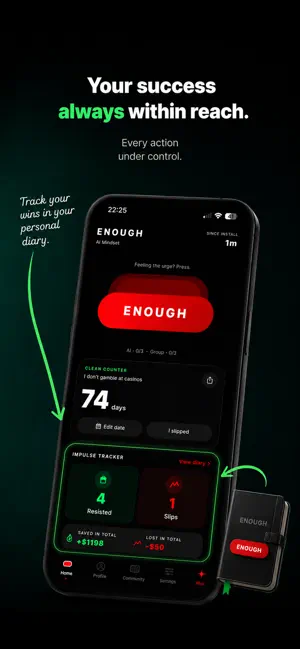 ENOUGH: Stop Gambling screenshot 3