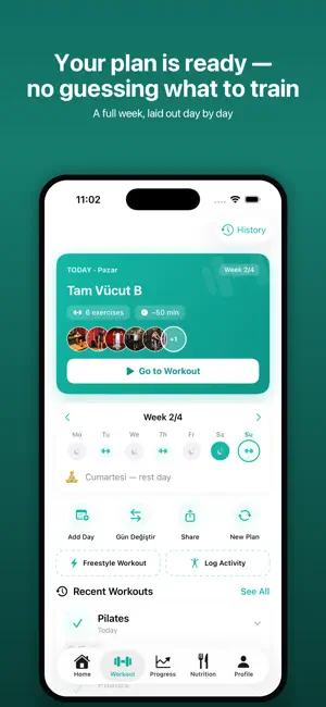 FitCi: Workout & Diet Planner screenshot 3