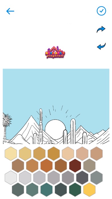 Nana Ana's Playhouse Coloring Screenshot