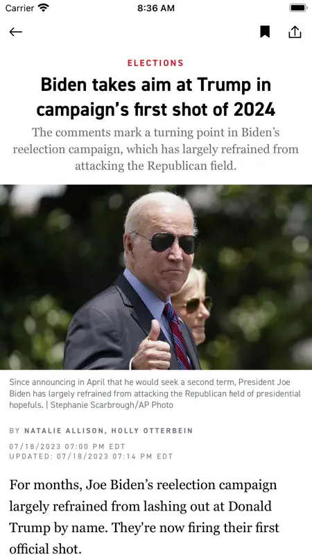 POLITICO screenshot 4 of 5