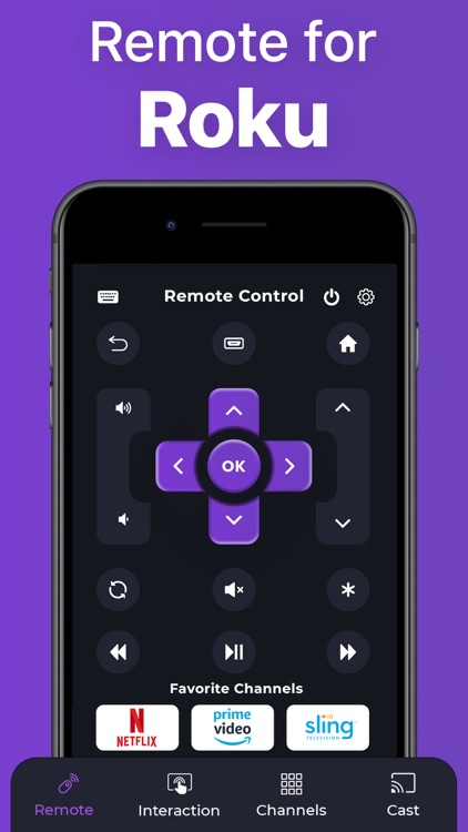 Remote for Roku TV: TCL & Onn