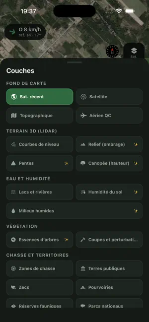 Ravage — Quebec Hunting Maps screenshot 3