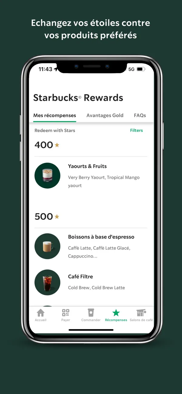 Screenshot #3 pour Starbucks France