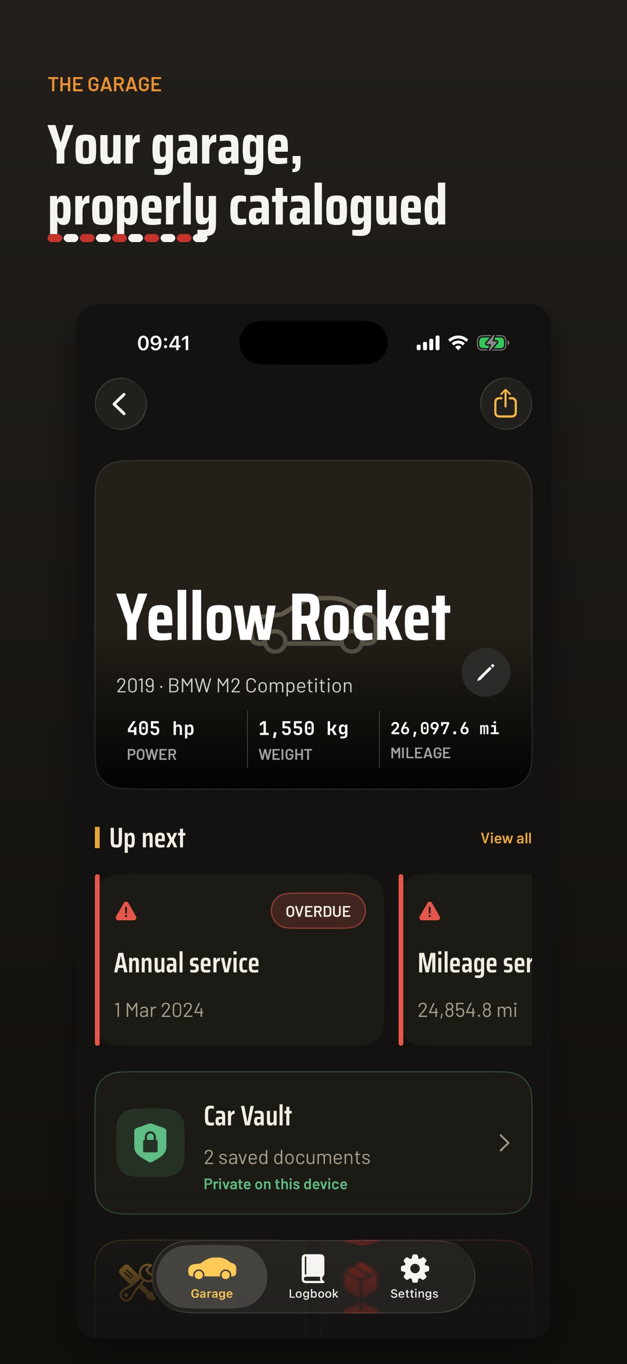 Screenshot 1 of Apex: Track Day Logbook