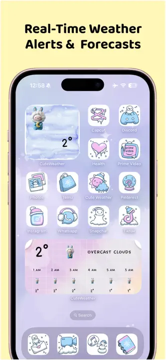 CuteWeather: Screenshot 3 von 9