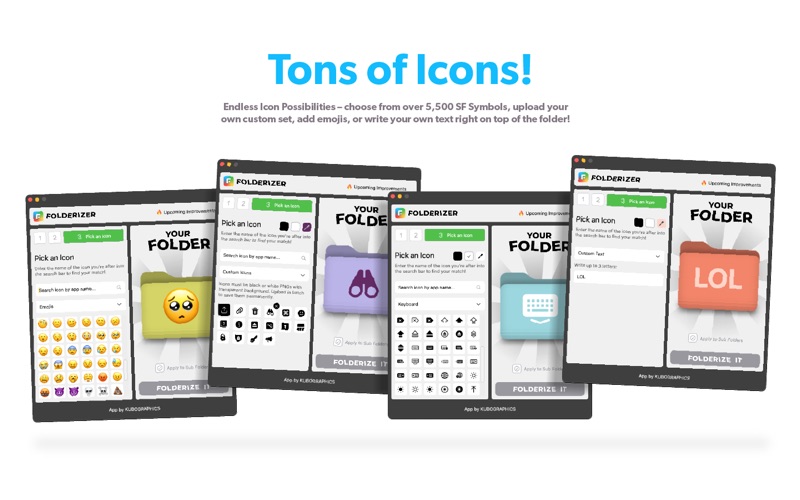 Folderizer Screenshot
