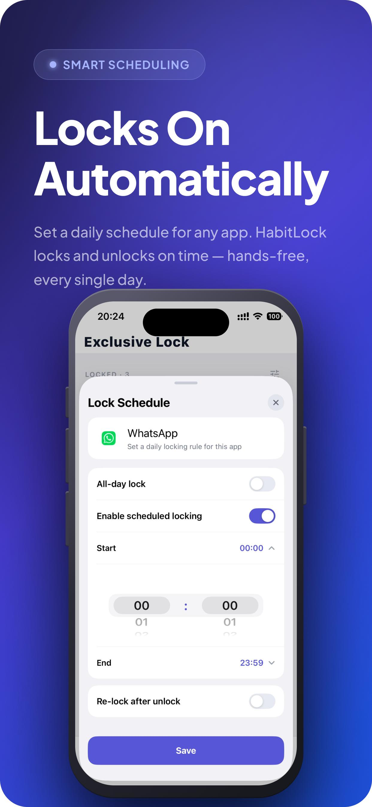 HabitLock - App Lock screenshot 3