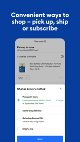 PetSmart screenshot