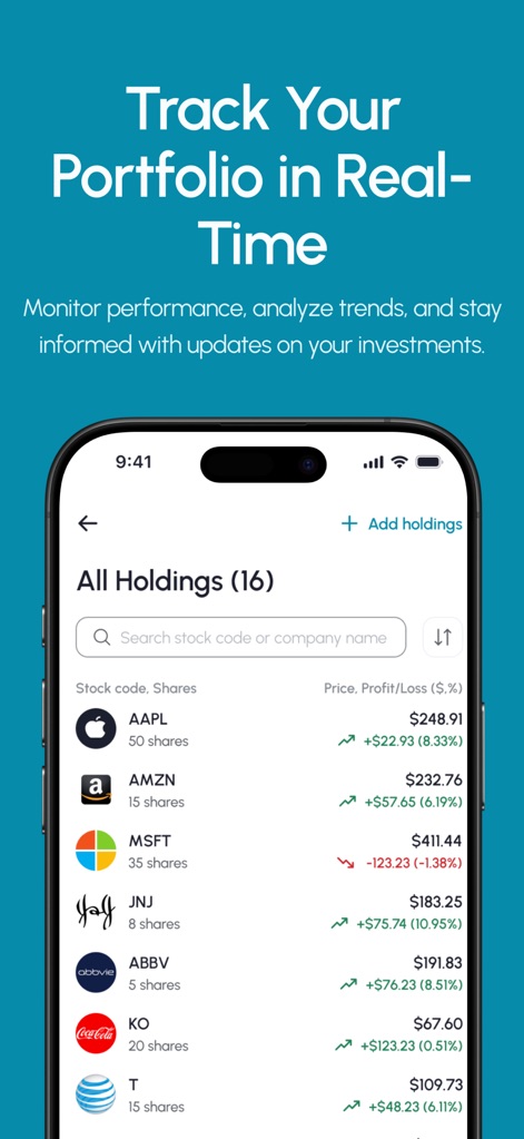 The Dividend Tracker - Finance App | MWM