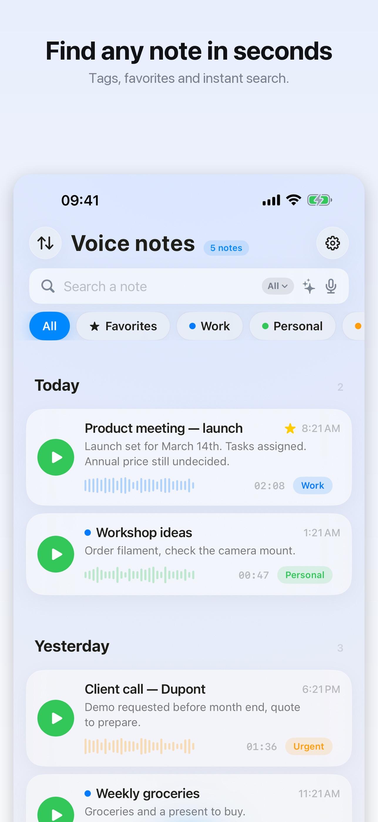 Screenshot 6 of NotaVox