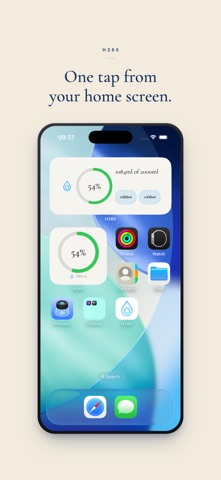 H280: Water Tracker & Reminder screenshot