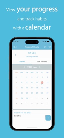 UrHabits: Shared Habit Tracker iPhone screenshot