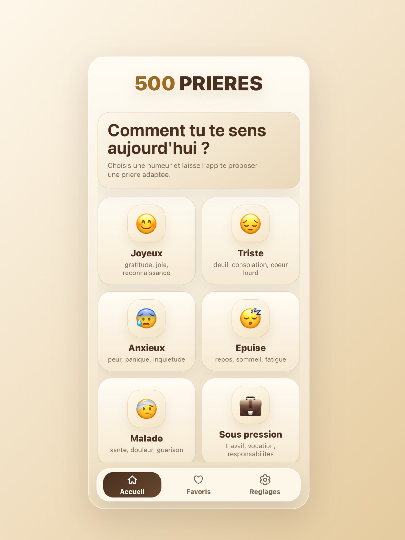 Screenshot 4 of 500 Prières