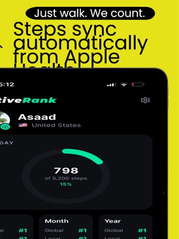 Active Rank iPad screenshot