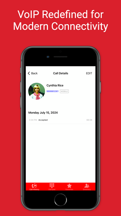 inexPHONE Screenshot