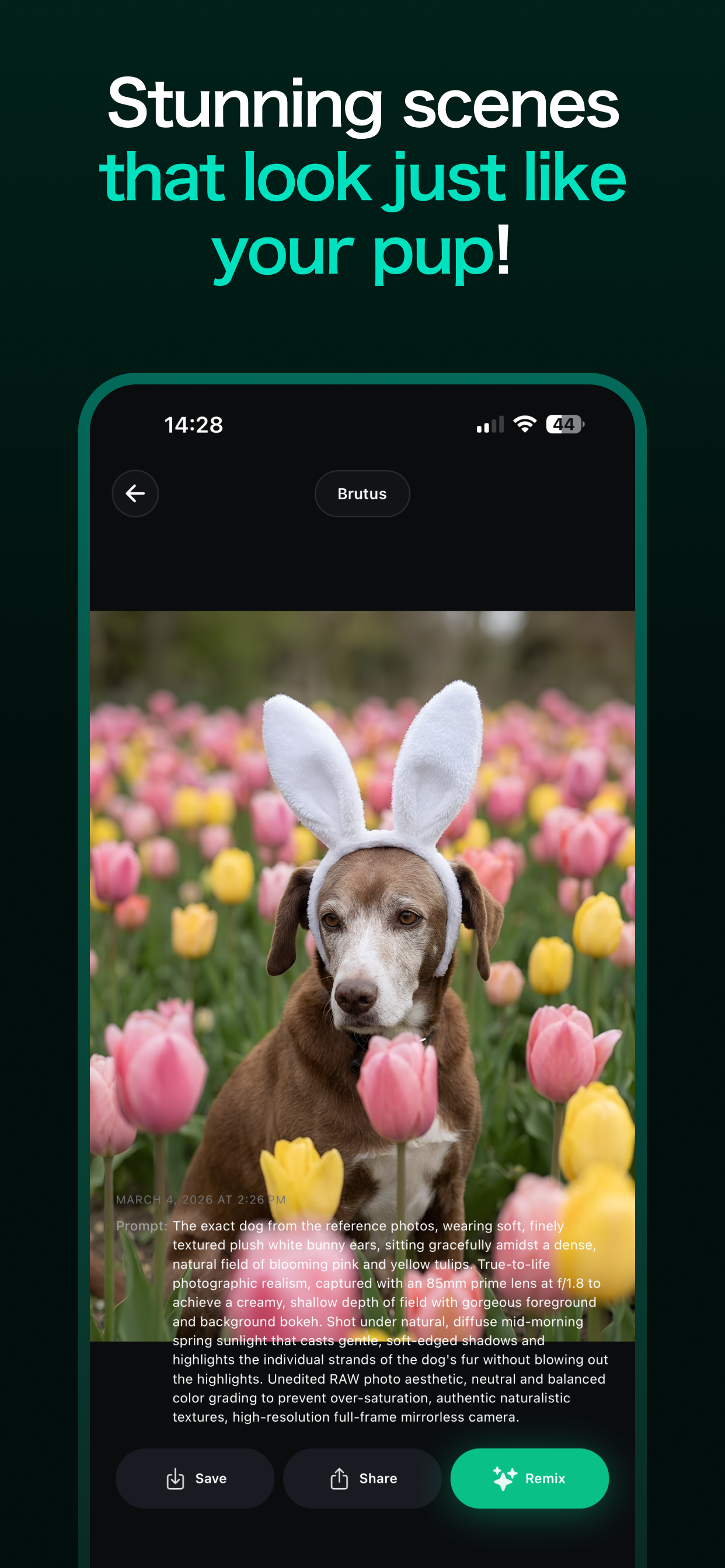 Pooch Pics • AI Dog Photoshoot