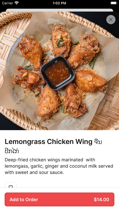 Nok's Kitchen iPhone screenshot 3 - Food & Drink app