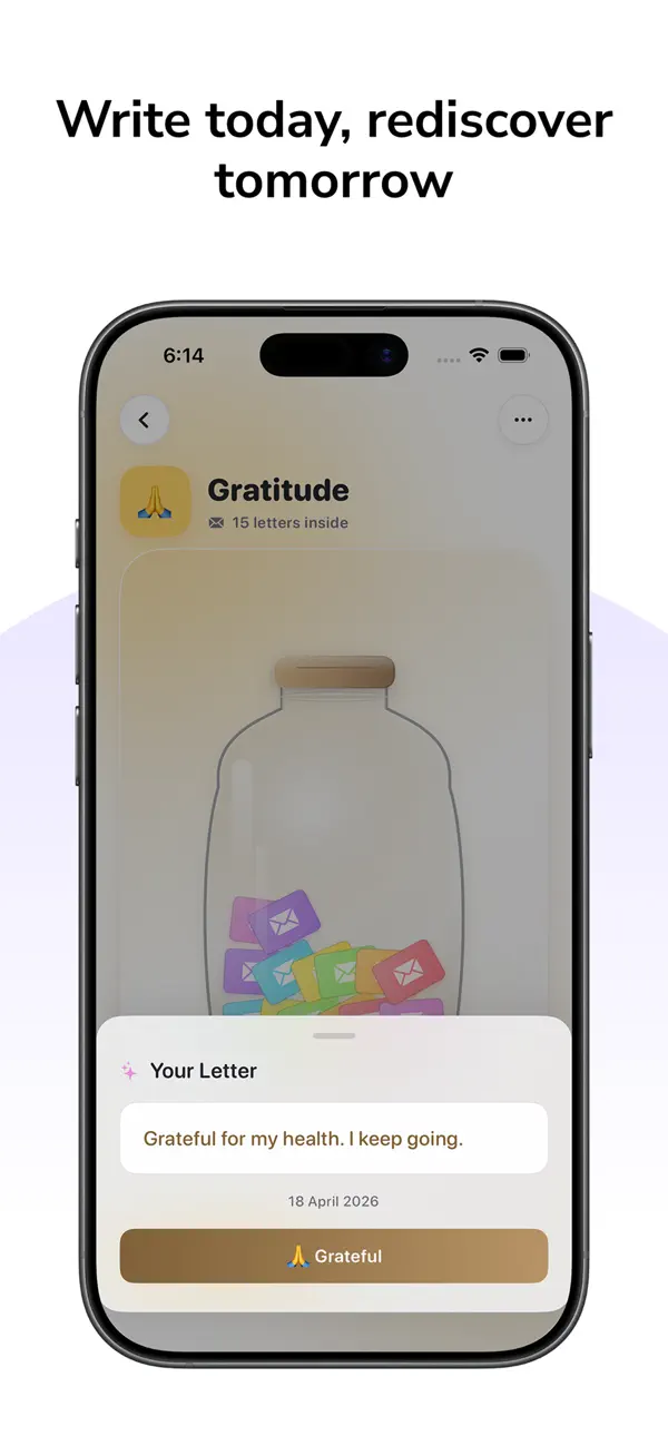 Screenshot #3 pour Jar of Joy: Gratitude Journal