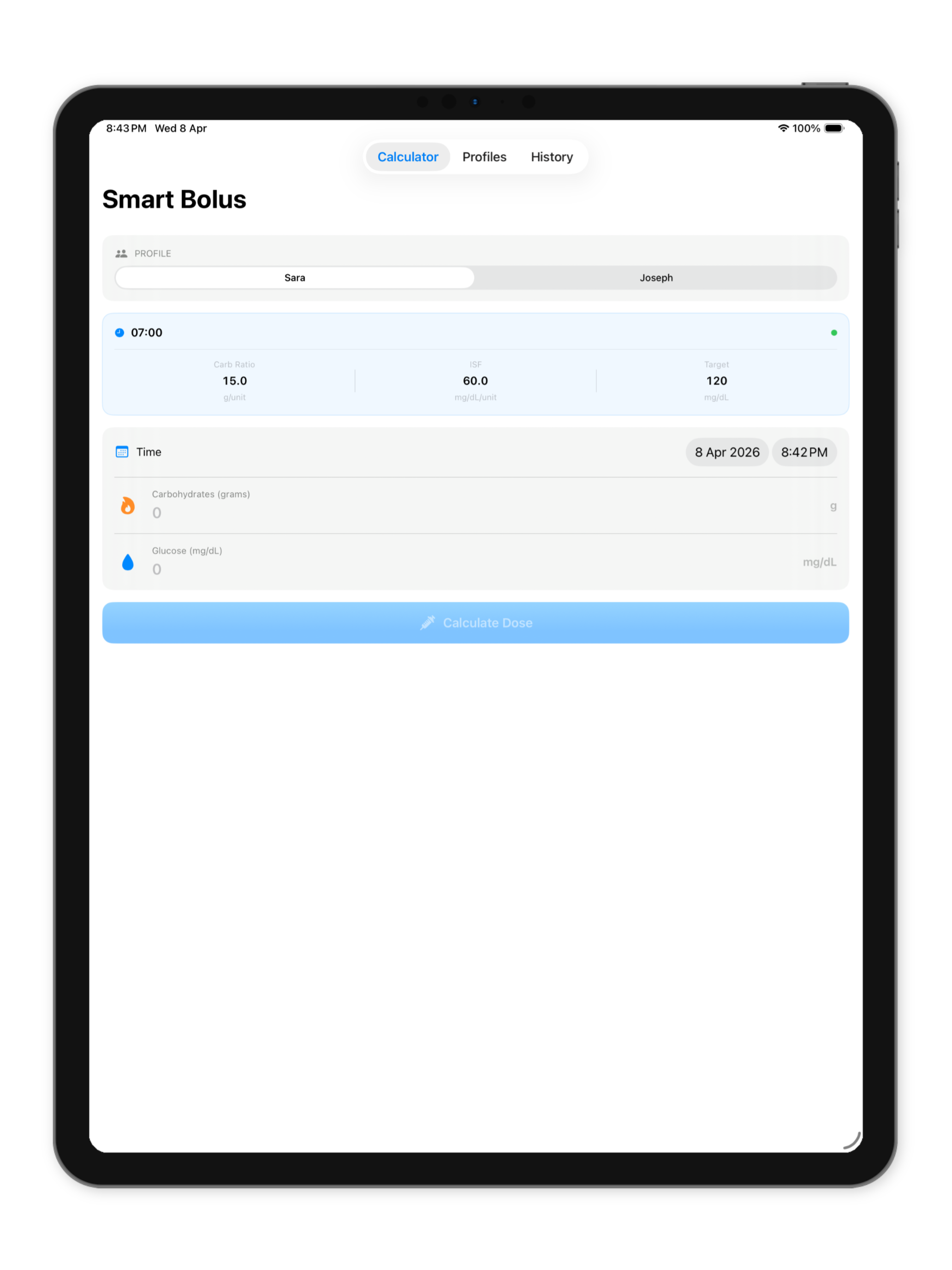 Smart Bolus