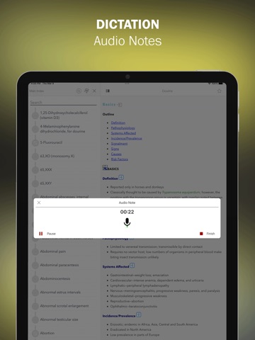 5 Min Vet Consult: Equine Med iPad screenshot