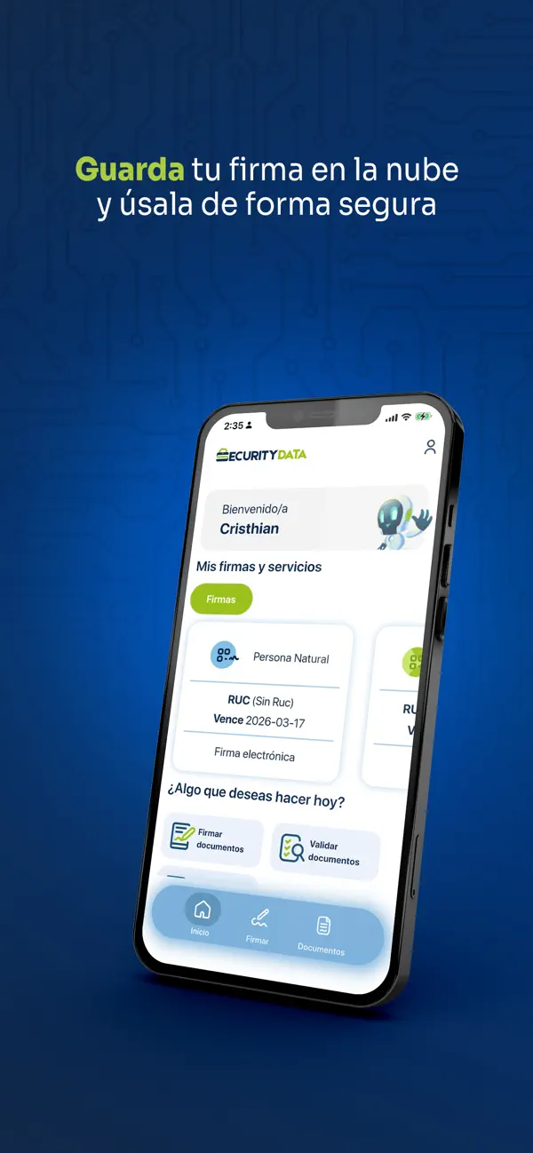 #2. Security Data (iOS) Por: Cristian Pazmino