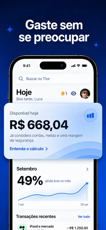Thor: Controle de Gastos screenshot 1 of 5
