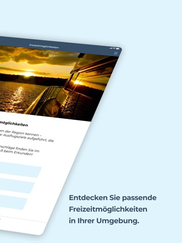 Bewohnerbegleiter iPad screenshot
