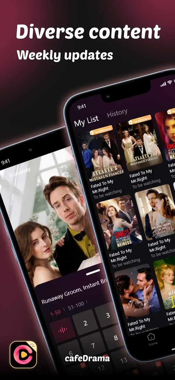 #1. CafeDrama-Short Dramas & Movie (iOS) Av: Shanghai Shaozhen Technology Co., Ltd.