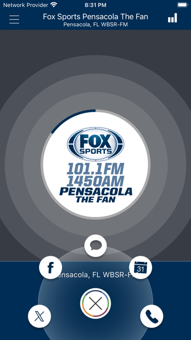 Fox Sports Pensacola The Fan Screenshot