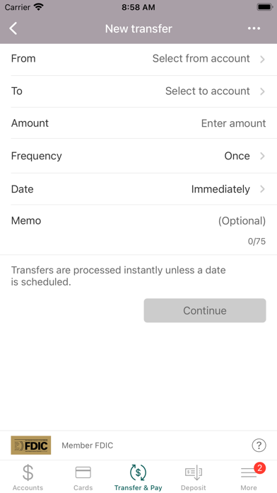 Greenwoods State Bank  (GSB) Screenshot