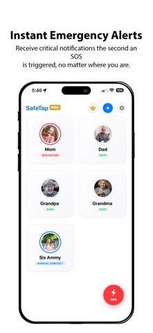 SafeTap : Emergency & Family screenshot