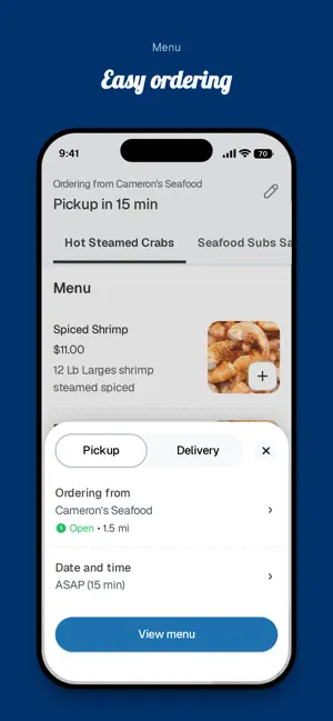 Cameron's Seafood Frederick screenshot 3