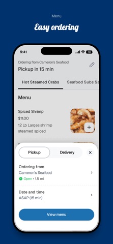 Cameron's Seafood Frederick Screenshot 3 of 6