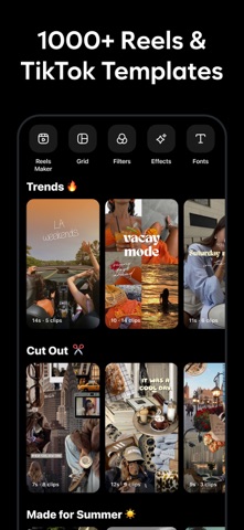 Muse: Reels Video Editor App Store preview screenshot 1
