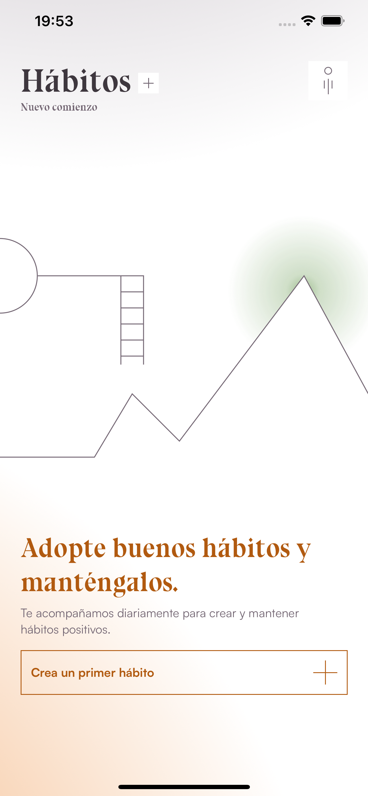 Hábitos, rastreador diario.